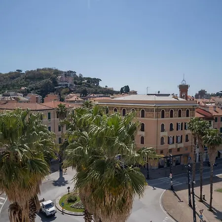 025 - Casa Panoramica 90metri Dalla Spiaggia Con Vista Mare E Terrazzo In Centro Sestri Levante